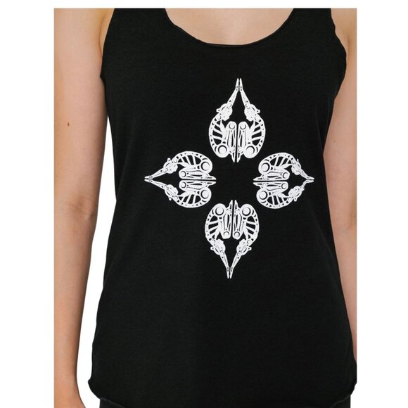 NoMiNoU Women's RHV At Ease Racerback Tank - Picture 3 of 8